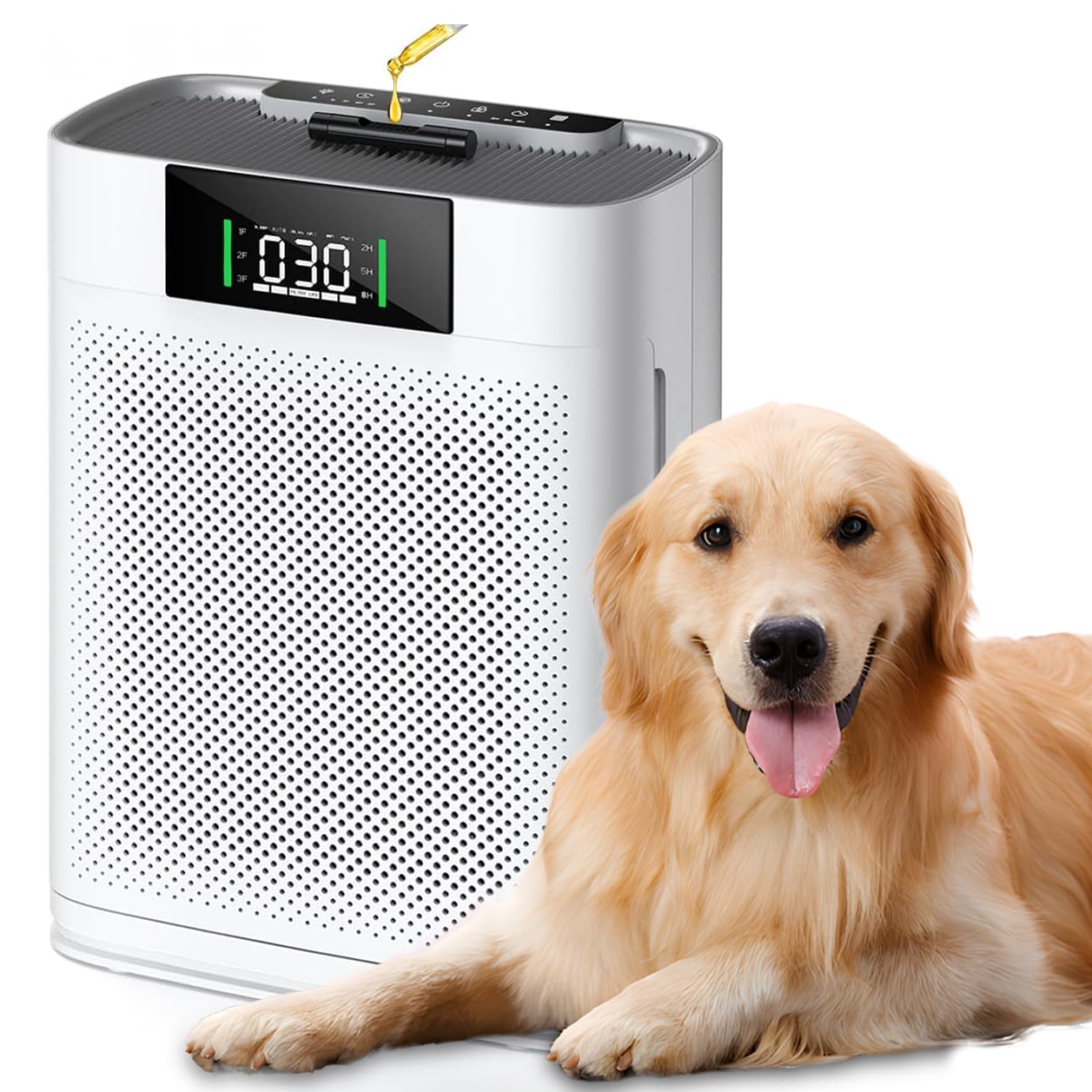 Amazon.com: Air Purifier for Large Room up to 2300 Sq Ft, Honeyuan